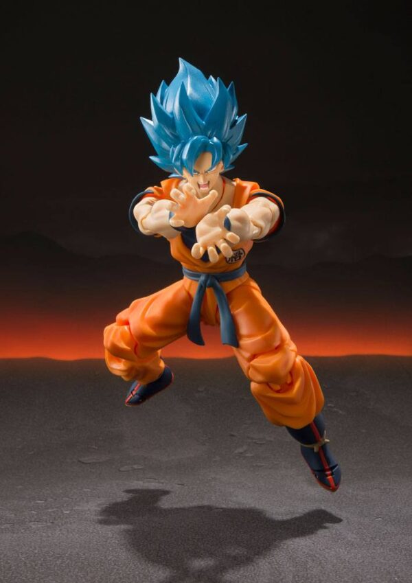 Goku Dragon Ball Super Broly S.H. Figuarts Action Figure Super Saiyan God Super Saiyan 14 cm BANDAI -PREORDER OTTOBRE 2025-