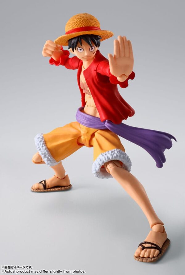 Monkey D. Luffy One Piece S.H. Figuarts Action Figure (The Raid on Onigashima) 14 cm BANDAI