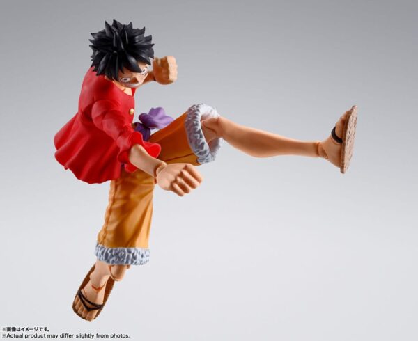 Monkey D. Luffy One Piece S.H. Figuarts Action Figure (The Raid on Onigashima) 14 cm BANDAI