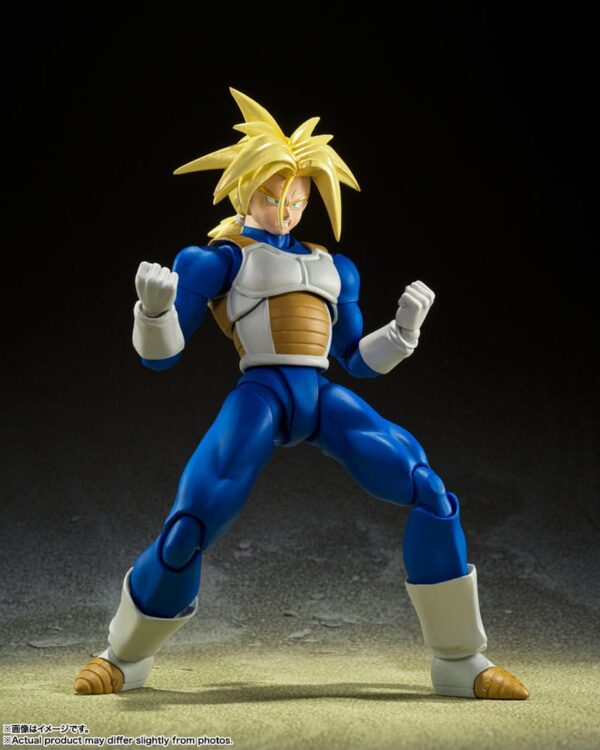 x_btn65163-1_c Trunks Dragon Ball Z S.H. Figuarts Super Saiyan Infinite Latent Super Power Ver. 14 cm Action Figure 14 CM BANDAI