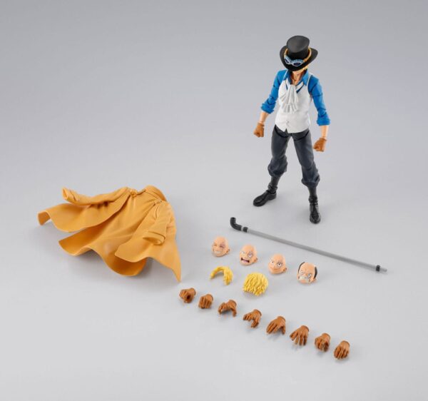 x_btn66626-0_h Sabo One Piece S.H.Figuarts Action Figure Revolutionary Army Chief of Staff Ver. 16 cm BANDAI