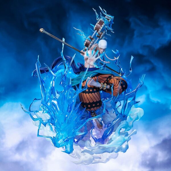 x_btn66662-8_i Eneru ENEL One Piece FiguartsZERO Extra Battle PVC Statue Sixty Million Volt Lightning Dragon 32 cm BANDAI