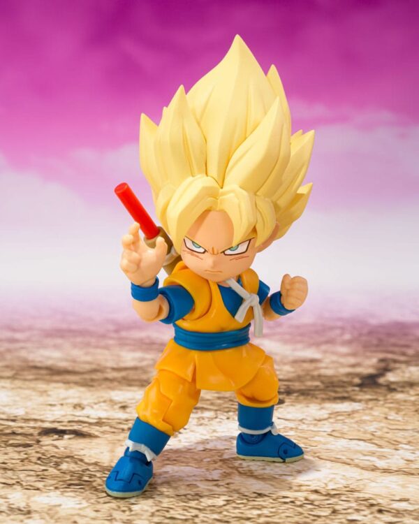 Saiyan Son Goku (mini) Dragon Ball S.H.Figuarts Action Figure Daima 8 cm BANDAI -PREORDER OTTOBRE 2025-