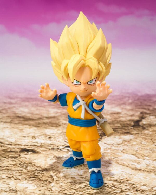 Saiyan Son Goku (mini) Dragon Ball S.H.Figuarts Action Figure Daima 8 cm BANDAI -PREORDER OTTOBRE 2025-