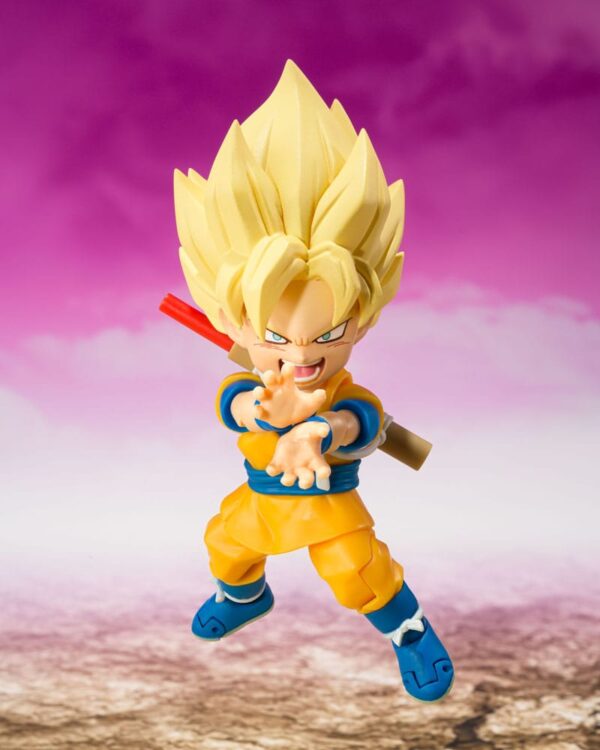 Saiyan Son Goku (mini) Dragon Ball S.H.Figuarts Action Figure Daima 8 cm BANDAI -PREORDER OTTOBRE 2025-