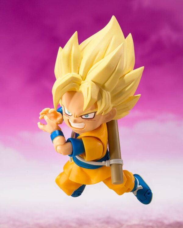 Saiyan Son Goku (mini) Dragon Ball S.H.Figuarts Action Figure Daima 8 cm BANDAI -PREORDER OTTOBRE 2025-