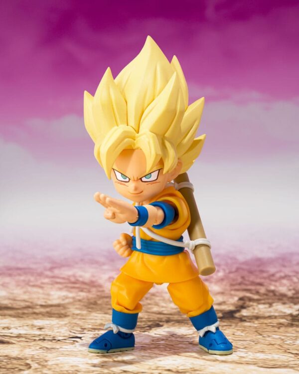 Saiyan Son Goku (mini) Dragon Ball S.H.Figuarts Action Figure Daima 8 cm BANDAI -PREORDER OTTOBRE 2025-