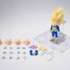Super Saiyan Level 3 Vegeta (mini) Dragon Ball S.H.Figuarts Action Figure Daima 8 cm BANDAI -PREORDER DICEMBRE 2025-