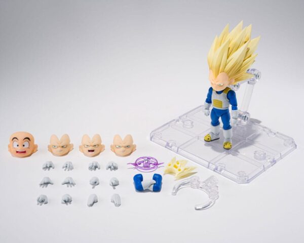 Super Saiyan Level 3 Vegeta (mini) Dragon Ball S.H.Figuarts Action Figure Daima 8 cm BANDAI -PREORDER DICEMBRE 2025-