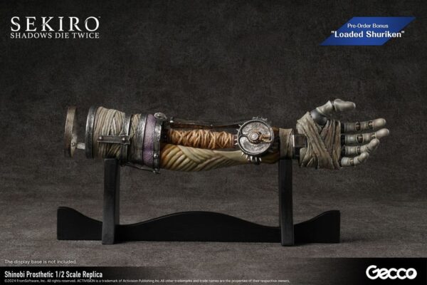 Sekiro: Shadows Die Twice Replica 1/2 Shinobi Prosthetic 32 cm GECCO -PREORDER USCITA 09/2025-