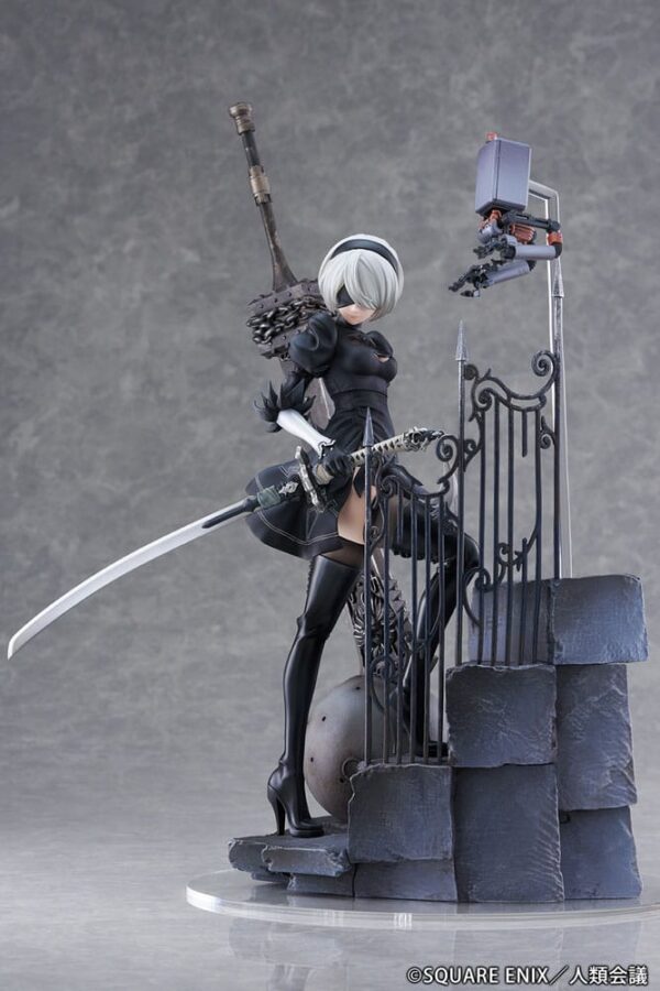 NieR:Automata Ver1.1a PVC Statue 1/7 YoRHa No. 2 Type B Search 31 cm -PREORDER USCITA 6/2025-