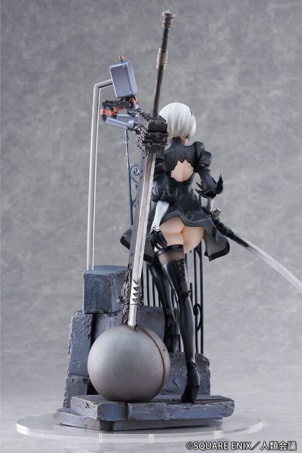 NieR:Automata Ver1.1a PVC Statue 1/7 YoRHa No. 2 Type B Search 31 cm -PREORDER USCITA 6/2025-