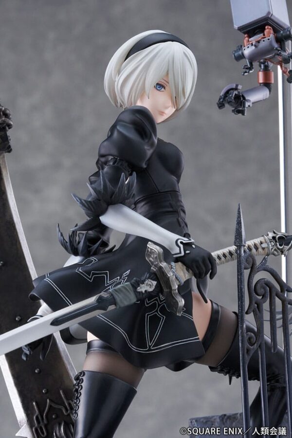 NieR:Automata Ver1.1a PVC Statue 1/7 YoRHa No. 2 Type B Search 31 cm -PREORDER USCITA 6/2025-