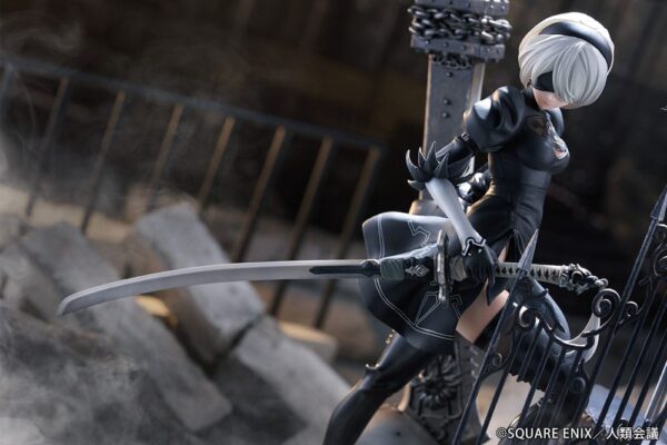 NieR:Automata Ver1.1a PVC Statue 1/7 YoRHa No. 2 Type B Search 31 cm -PREORDER USCITA 6/2025-