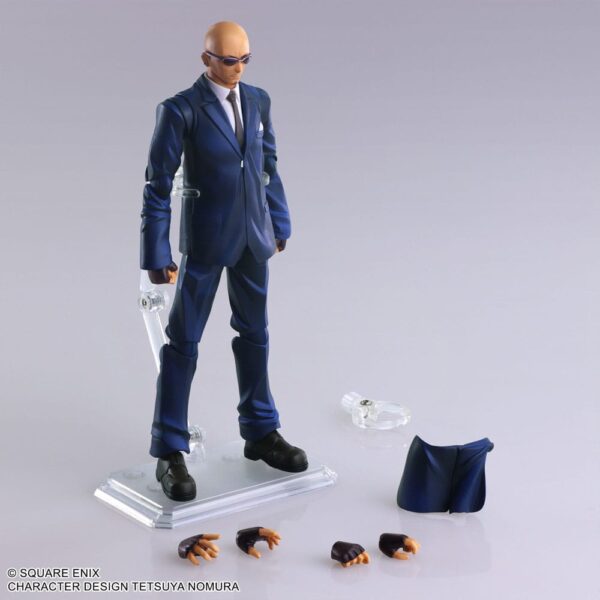 RUDE Final Fantasy VII Bring Arts Action Figure 16 cm -PREORDER NOVEMBRE 2025-