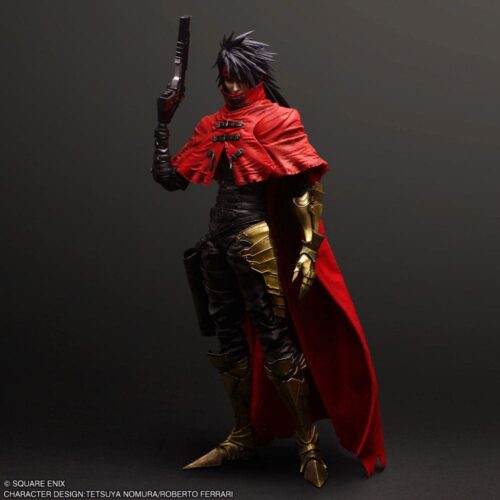 Vincent Valentine Final Fantasy VII Rebirth Play Arts Kai Action Figure 28 cm -PREORDER DICEMBRE 2025-