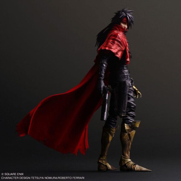 Vincent Valentine Final Fantasy VII Rebirth Play Arts Kai Action Figure 28 cm -PREORDER DICEMBRE 2025-