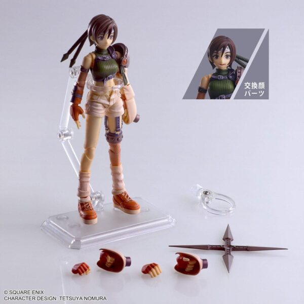 Yuffie Kisaragi Final Fantasy VII Bring Arts Action Figure 13 cm -PREORDER MAGGIO 2025-