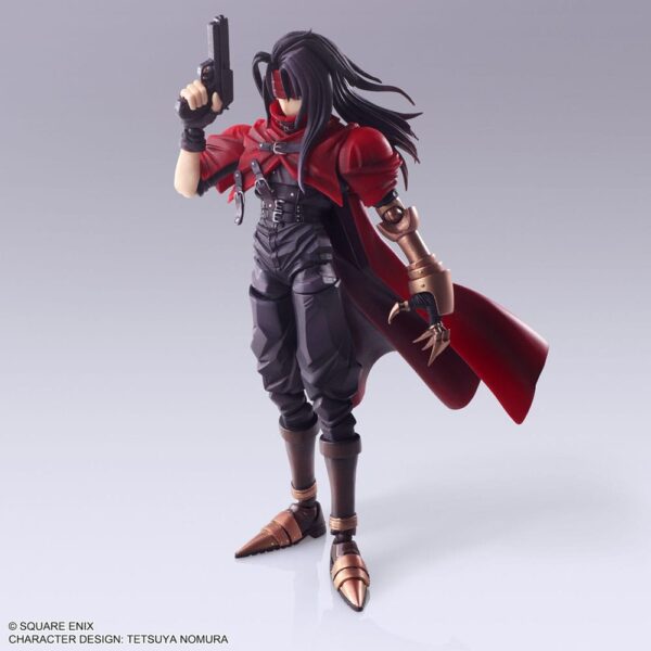 Vincent Valentine Final Fantasy VII Bring Arts Action Figure 15 cm -PREORDER MAGGIO 2025-