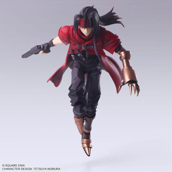 Vincent Valentine Final Fantasy VII Bring Arts Action Figure 15 cm -PREORDER MAGGIO 2025-