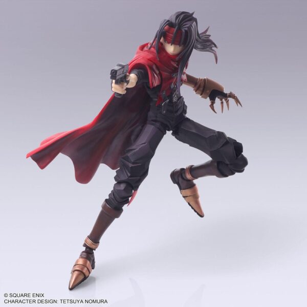 Vincent Valentine Final Fantasy VII Bring Arts Action Figure 15 cm -PREORDER MAGGIO 2025-