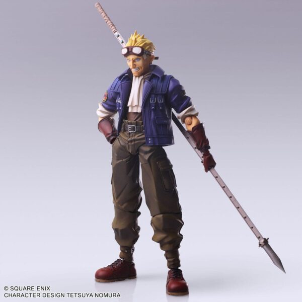 Cid Highwind Final Fantasy VII Bring Arts Action Figure 15 cm -PREORDER SETTEMBRE 2025-