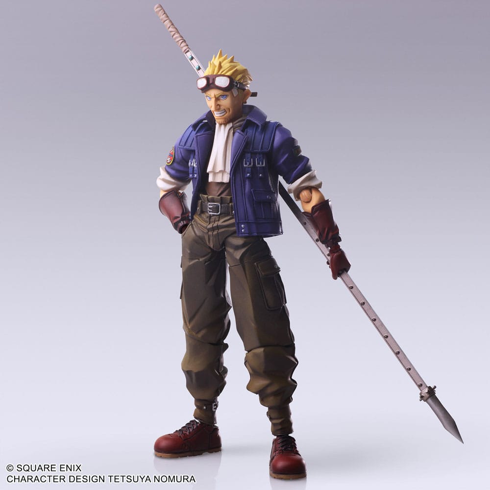 Cid Highwind Final Fantasy VII Bring Arts Action Figure 15 cm -PREORDER SETTEMBRE 2025-