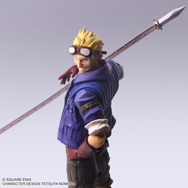 Cid Highwind Final Fantasy VII Bring Arts Action Figure 15 cm -PREORDER SETTEMBRE 2025-