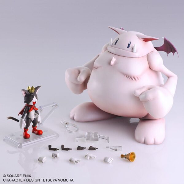 Cait Sith & Fat Moogle Final Fantasy VII Bring Arts Action Figure Set 16 CM -PREORDER SETTEMBRE 2025-