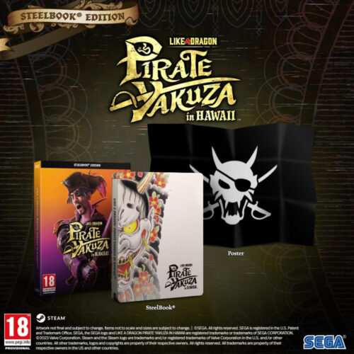 LIKE A DRAGON PIRATE YAKUZA IN HAWAII STEELBOOK (CODICE DOWNLOAD) - PC