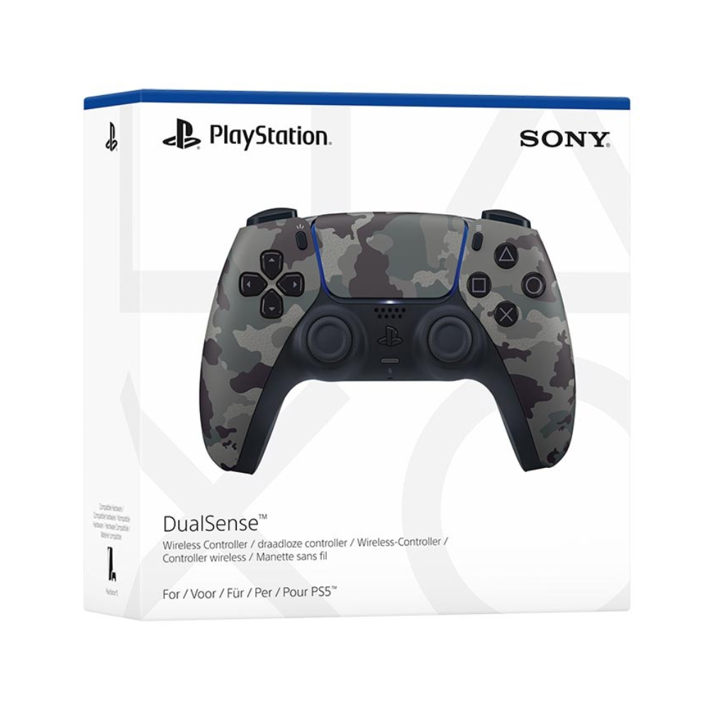 SONY DUALSENSE CONTROLLER WIRELESS GREY CAMOUFLAGE – PS5