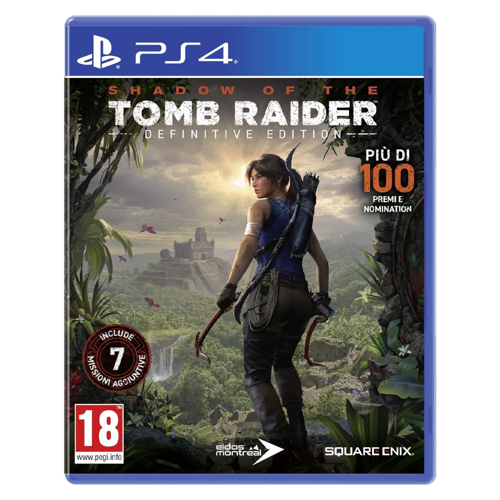SHADOW OF THE TOMB RAIDER DEFINITIVE EDITION – PS4