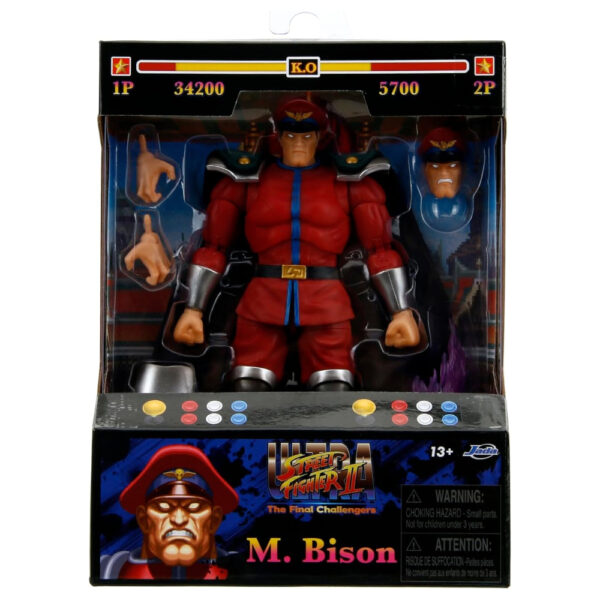 AF - BISON 05 Ultra Street Fighter II: The Final Challengers Action Figure 1/12 M. Bison 15 cm