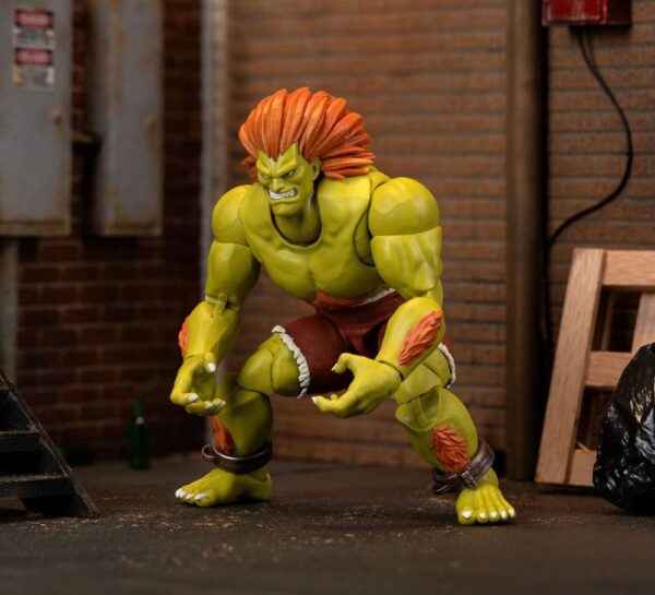 AF - BLANKA 03 Ultra Street Fighter II: The Final Challengers Action Figure 1/12 Blanka 19 cm