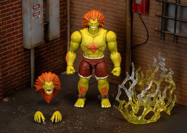 AF - BLANKA 07 Ultra Street Fighter II: The Final Challengers Action Figure 1/12 Blanka 19 cm