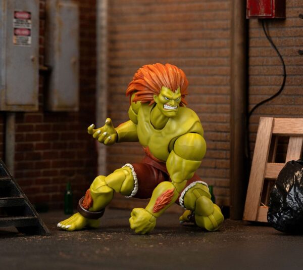 AF - BLANKA 08 Ultra Street Fighter II: The Final Challengers Action Figure 1/12 Blanka 19 cm