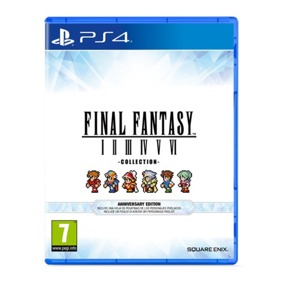 FINAL FANTASY I-VI COLLECTION ANNIVERSARY EDITION – PS4