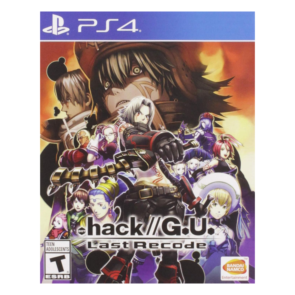 HACK//G.U. LAST RECODE (COVER EU) – PS4