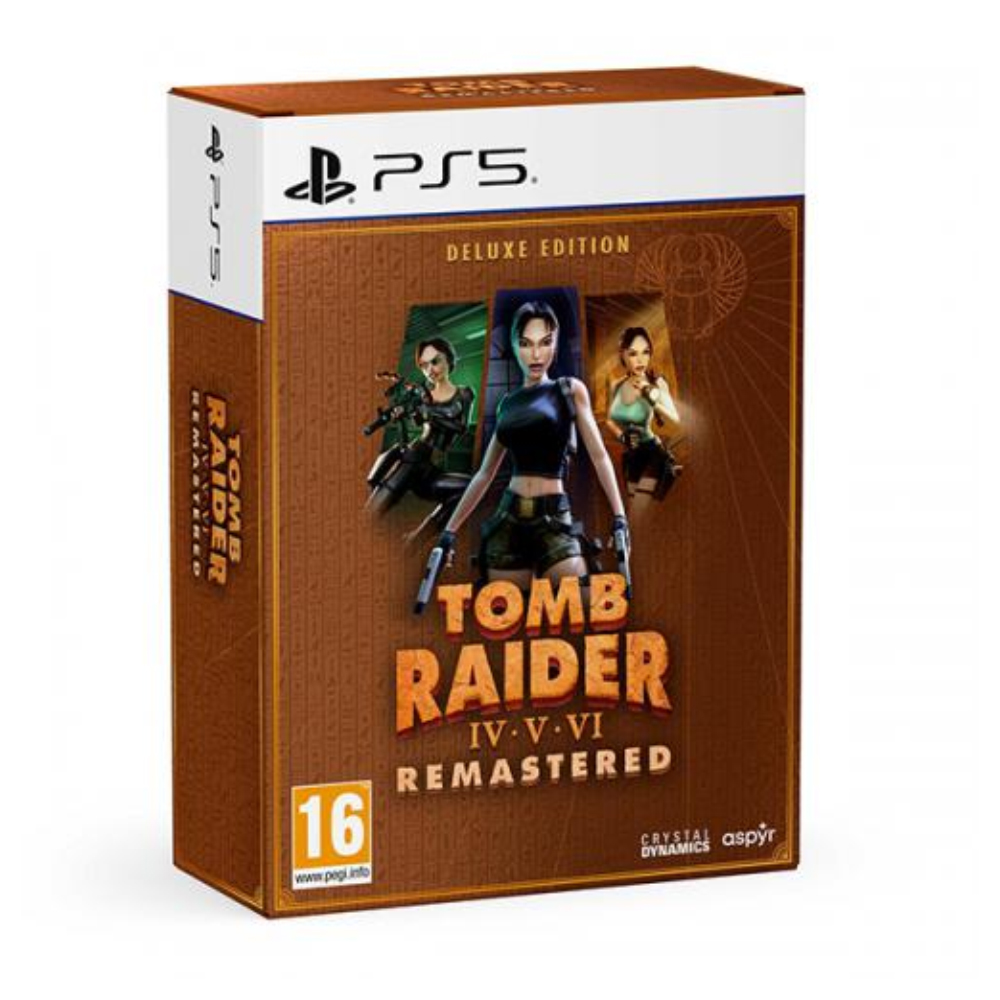 TOMB RAIDER 4 – 5 – 6 REMASTERED DELUXE EDITION – PS5