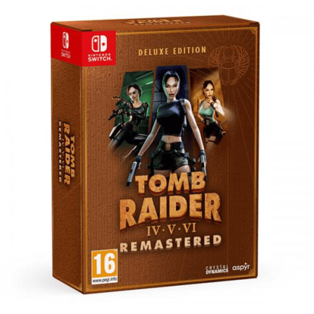 TOMB RAIDER 4 – 5 – 6 REMASTERED DELUXE EDITION – SWITCH