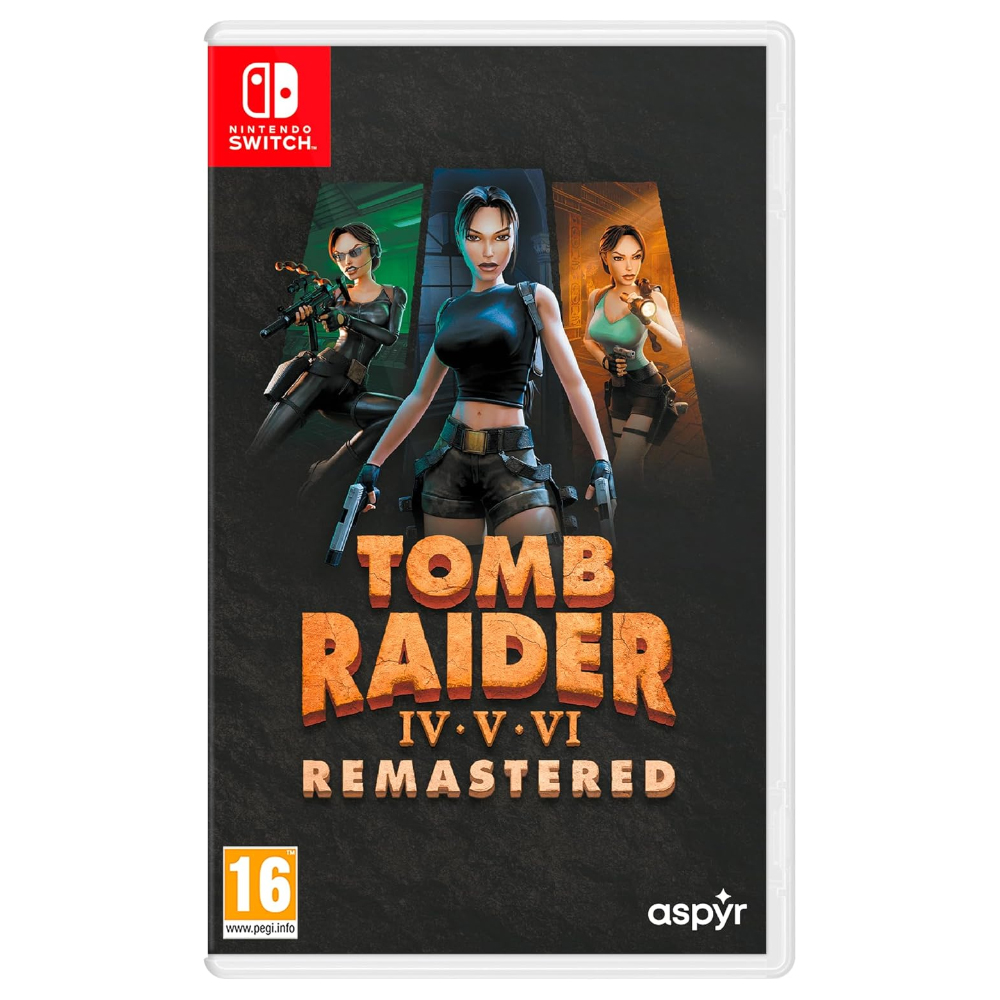 TOMB RAIDER 4 – 5 – 6 REMASTERED – SWITCH