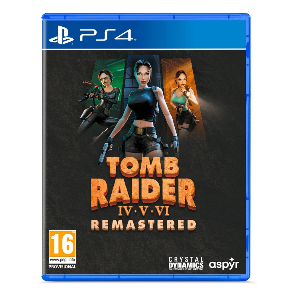 TOMB RAIDER 4 – 5 – 6 REMASTERED – PS4