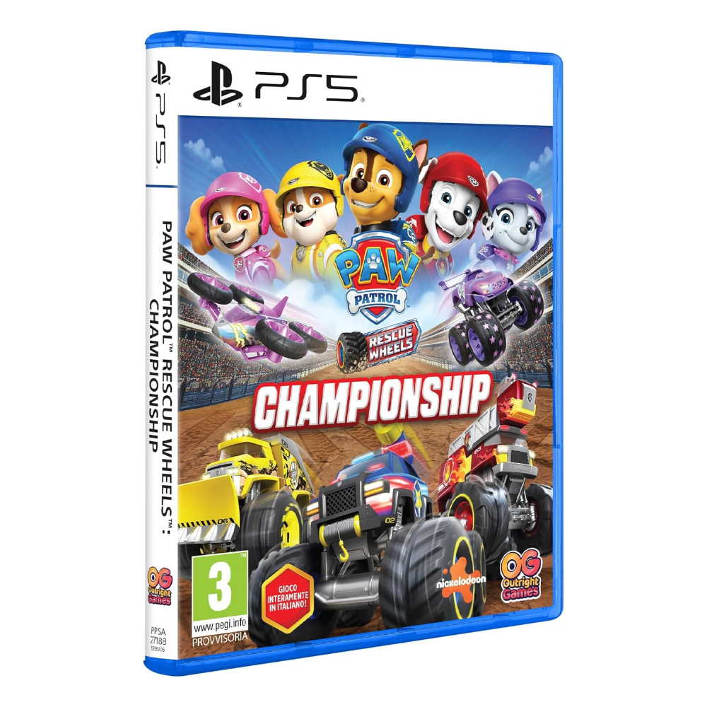 Paw Patrol Rescue Wheels: Championship – PS5
