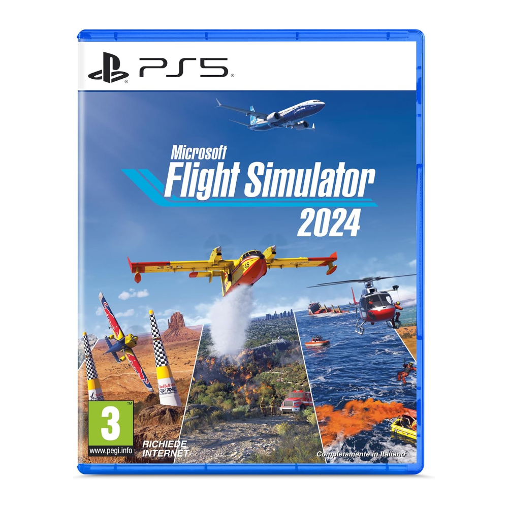 MICROSOFT FLIGHT SIMULATOR 2024 – PS5
