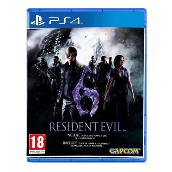 re 6 RESIDENT EVIL 6 - PS4