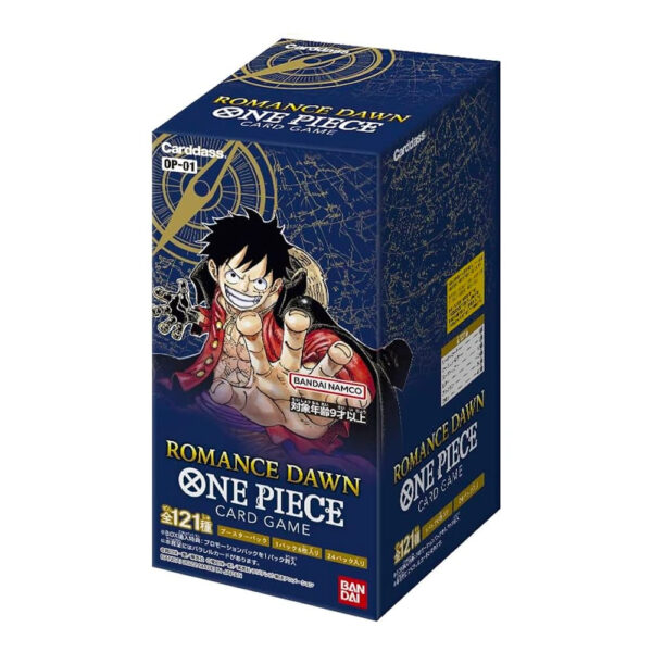 op-01 OP 01 One Piece Card Game DISPLAY (BOX DA 24 BUSTE) JAP GIAPPONESE