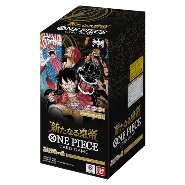 OP 09 One Piece Card Game DISPLAY (BOX DA 24 BUSTE) JAP GIAPPONESE