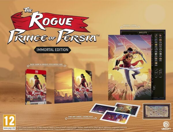 THE ROGUE PRINCE OF PERSIA: IMMORTAL EDITION (GEME-KEY CARD) - SWITCH 2