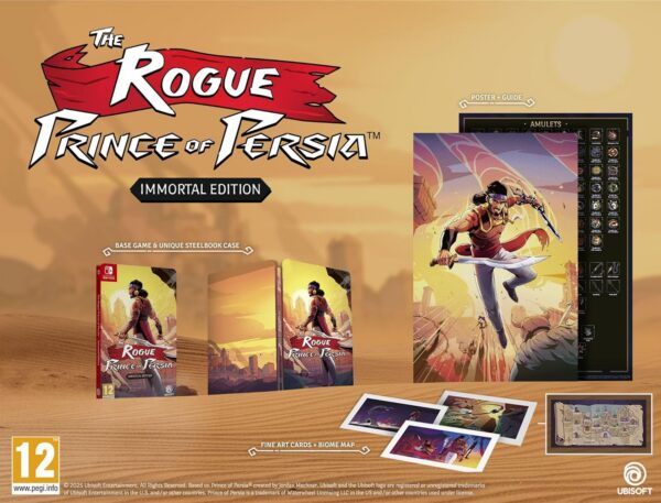 PRINCE OF PERSIA ROGUE IMM 04 THE ROGUE PRINCE OF PERSIA: IMMORTAL EDITION - SWITCH