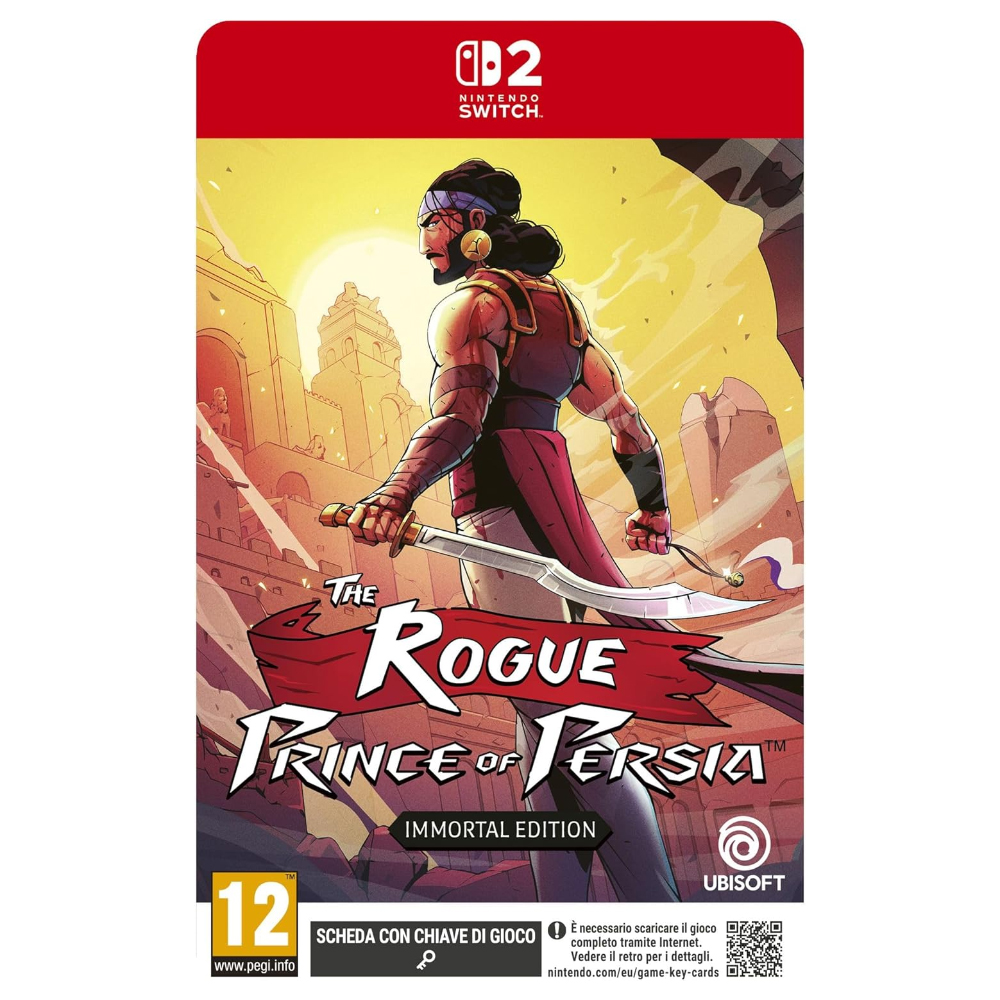 THE ROGUE PRINCE OF PERSIA: IMMORTAL EDITION (GEME-KEY CARD) – SWITCH 2